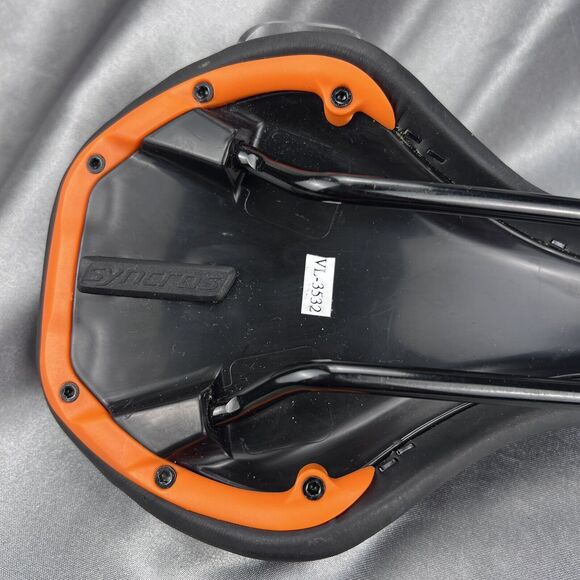 Syncros Belcarra R 1.0 Road Saddle Carbon Rails OEM Black Orange VL-3532 Outdoor - Picture 9 of 12